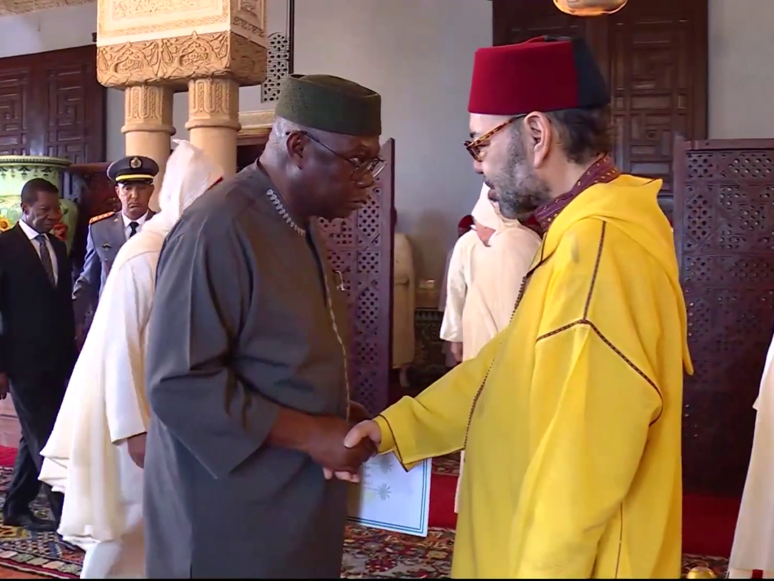 Sierra Leone’s Ambassador to Morocco Presents Letters of Credence to His Majesty King Mohammed VI